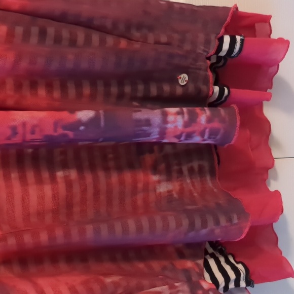 Very unique. Double layered tank type dress shirt by point zero medium sz 10us - Picture 5 of 8